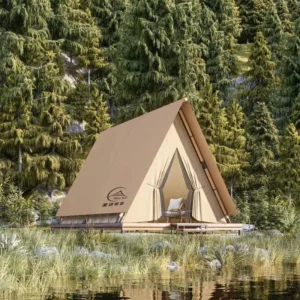 Mobile 20sqm Luxury Camping Glamping Tent Prices Outdoor for Sleeping Done Tents Safari Lodge 1 2 People