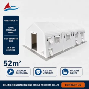 Mobile Medical Unit Tent Inflatable Rapid Deployment Waterproof Field Hospital Triage Shelter Custom
