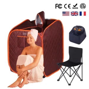 Mobile Spa Room Personal Indoor Relaxing Use Portable Mini Home Steam Sauna Box for Sale