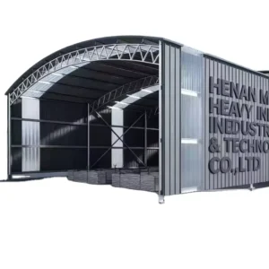 Mobile Workshop Shed, Portable Industrial Shelter, 3-7 Day Setup, High-Strength Steel, 5 Ton Capacity, ISO 9001 and CE Certified