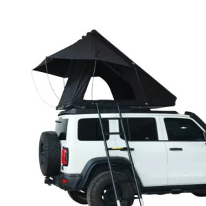 Model 001 Aluminum Hardtop Rooftop Tent for Vehicles, 2-3 Person Large Clamshell Tent