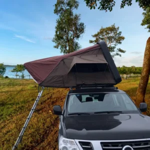 Model 003 Side Open Roof Top Tent Camping SUV Car Automatic Hydraulic Pop-Up ABS Hard Shell