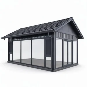 Modern Aluminum Garden Pavilion Outdoor Gazebo Prefab Patio Shelter
