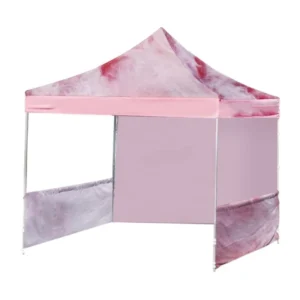 Modern Commercial Tent for Farmers Market Easy Set-up with Custom Logo Printed Outdoor Trade Show Optional Sidewall