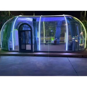 Modern Eco Dome Prefabricated Bubble Igloo Tent with Aluminum Frame and Polycarbonate for Outdoor Use