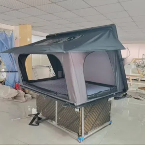 Modern Light Weight Aluminum Alloy Car Roof Top Tent for 4×4 Vehicles Four-Season Camping with Quick Automatic Opening