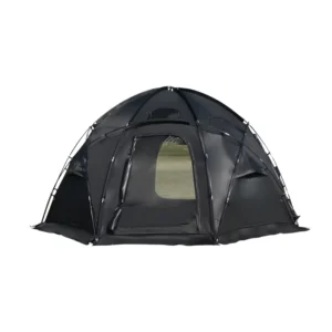 Modern One Bedroom Dome Tent Waterproof and Windproof with Heavy-Duty Oxford Fabric and Fiberglass Pole for Outdoor Camping