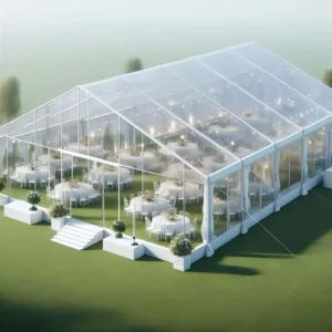 Modern Outdoor Marquee Wedding Tents with Resistant Frame for Parties and Events