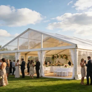 Modular Aluminum Clear PVC Outdoor Wedding Banquet Reception Party Marquee Tent