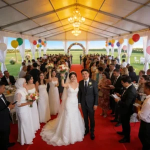 Modular Aluminum Event Tent Glass Wall Outdoor Wedding Banquet Party Marquee