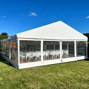 Modular Reusable Aluminum Party Tent Waterproof PVC Multipurpose Outdoor Marquee for Event Rental Business Community Gathering