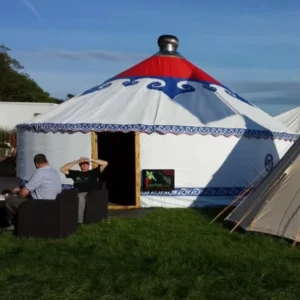 Mongolian Four-Season Canvas UV-Resistant Yurt Tent