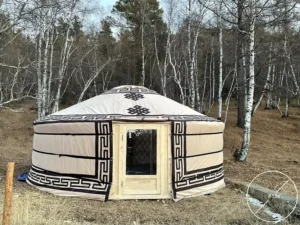 Mongolian Yurt Kit with Camping Platform Tent