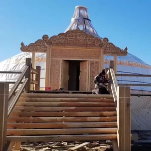 Mongolian Yurt Tent for Family Camping