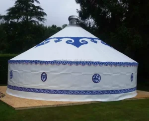 Mongolian Yurt Wrought Iron Tent for Garden