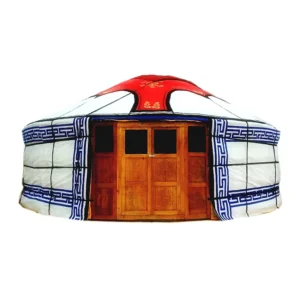 Mongolian Yurt Yurta Glamping Wood New Design Modern Luxury Mongolia Yurt