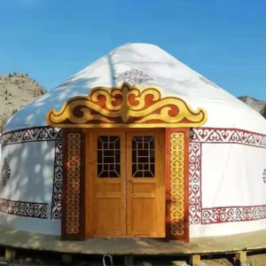 Mongolian Yurts Canvas Ger Winter 6m House Felt 10 Meter Traditional Wooden Yurt