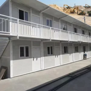 Movable Prefab Folding Container House for Resort Office Hospital Use