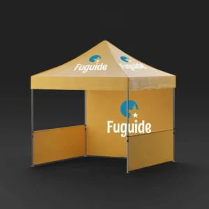 Movable Waterproof Windproof Square Folding Gazebo Tent for Trade Shows Exhibitions Aluminum Alloy Frame Oxford Cloth Custom