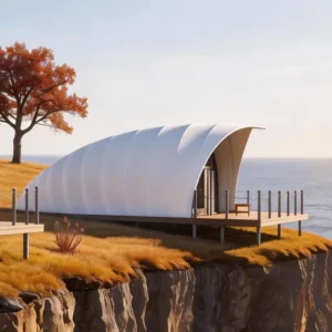 Mozambique Premium Shell Glamping Tent Design Luxury House for Hotel