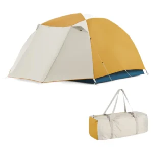 Multi-Color Family 3-4 Persons Hiking Relaxing Use Waterproof Material Outdoor Camping Tent