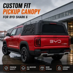 Multi Function Truck Canopy for BYD Shark Pickup Hard Top Bed Topper Detachable Panels Modular Use