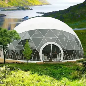Multi-Material Custom Spherical Tent Iron & Aluminum Support Large Outdoor Party & Gathering Dome Shelter