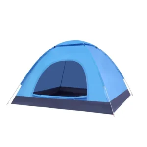 Multi-Person Windproof Nonwoven Fabric Dome Tent with 5L Capacity, Rain Fly and Carry Bag