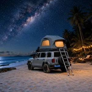 Multi Purpose Vehicle Inflatable Tent OEM Air Camping Shelter for SUV Car Outdoor Travel Portable Quick Setup Manufacturer