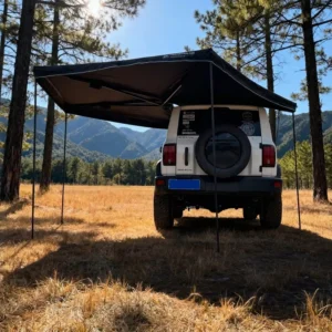 Multi functional 270 degree Car Side Canopy Use for Four Seasons Waterproof and Foldable Outdoor Camping Tent Canopy