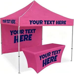 Multi-purpose Trade Show Tent Custom Logo Aluminum Canopy for Trade Fair Market Vendor Booth Party Rental