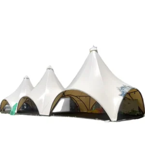 Muyu Indian Sky Dome Pyramid Tent 9m Cube Four Seasons >3000mm Waterproof Camping Team Building Camp Bar Center Bar Counter