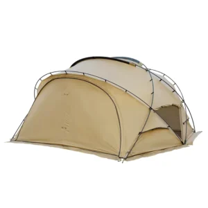 NDK Luxury Four Season Double Layer Camouflage Glamping Tent 13mm Aluminum Pole Waterproof Nylon Dome Shelter 350x300x170cm