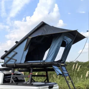 NEW Ultralight Aluminum Hard Shell Triangle Outdoor 4×4 Truck SUV Pickup Car Tent 2 3 Person Roof Tops Tents for Camping