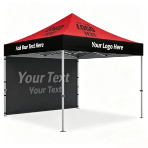 NFPA 701 Custom Canopy Tents 10×10 Industrial Site Support Disaster Relief