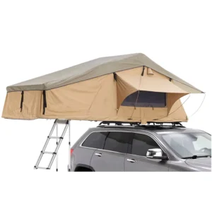 Aluminum 3-4 Person Car Rooftop Tent 4×4 SUV Roof Top Tent with Awing for 4×4 Vehicles