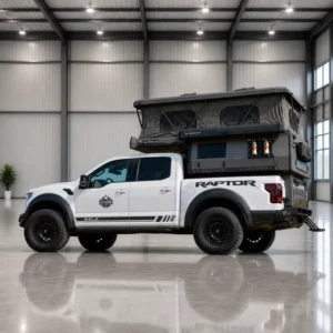 New Aluminum Hard Shell Off road Pick up Truck Camper For Toyota Hilux Ford F150 4×4 Slide in RV Camper