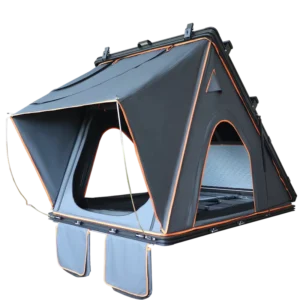 New Arrival 4×4 Offroad Hard Shell Aluminium Triangle Tent 3 4 Person Car Rooftop Tent Trending Product