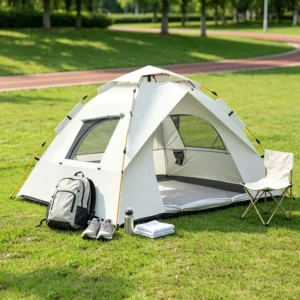 New Arrival Customizable Windproof Large Camping Tent Luxury Camping Tent with for Upscale Outdoor Glamping