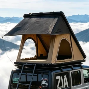 New Arrival Quick Setup 2 Person 4×4 Luxury Aluminium Hard Shell Car Rooftop Tent with 600D Oxford Fabric