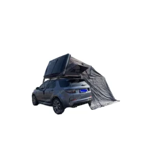 New Arrivals Four-Season Aluminum Alloy Hard Shell Canvas Car Rooftop Tent with Quick Automatic Opening for SUV 4×4