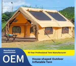 New Camping Thickened Large Roof-free Self-driving Camp Automatic Inflatable Outdoor Tent 5-8 People
