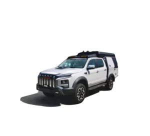 New Custom Off Road Pickup Truck Camper Shell Hard Top Roof Tent Sleeping Cabin Durable Aluminum Alloy Factory Direct JAC Hunter