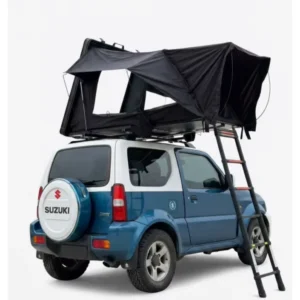 New Design Four season UV resistant Waterproof Canvas Double Layer Camping Rooftop Tent with Quick Automatic Opening One Bedroom