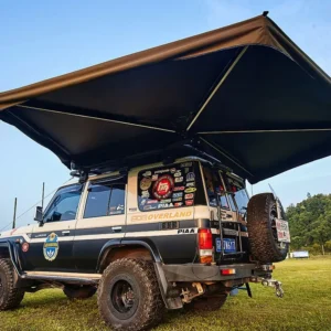 New Design Free Standing 4×4 Trailer Awning 2m 2.5m LED Offroad Car Rooftop Tent 270 Awning