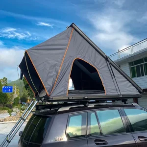 New Design High Quality Aluminium Rooftop Tent Hard Shell Roof Top Tent Pole Top Car Roof Tent for SUV
