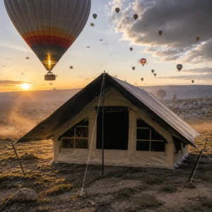 New Design Spacious Waterproof Air Tent with Durable PVC Inflatable Beam for Outdoor Camping and Glamping