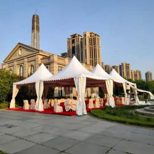 New Design Waterproof Aluminum Frame Outdoor Events Pagoda Wedding Party Tent