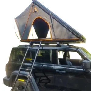 New Outdoor Camping Four Season Waterproof SUV Rooftop Tent with Telescopic Ladder Easy Install 2 4 Person Capacity