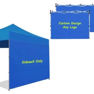 New Product High Quality Custom Design Logo Removable Canopy Tent Sidewall for 10X10ft Pop up Instant Waterproof Shade Wall